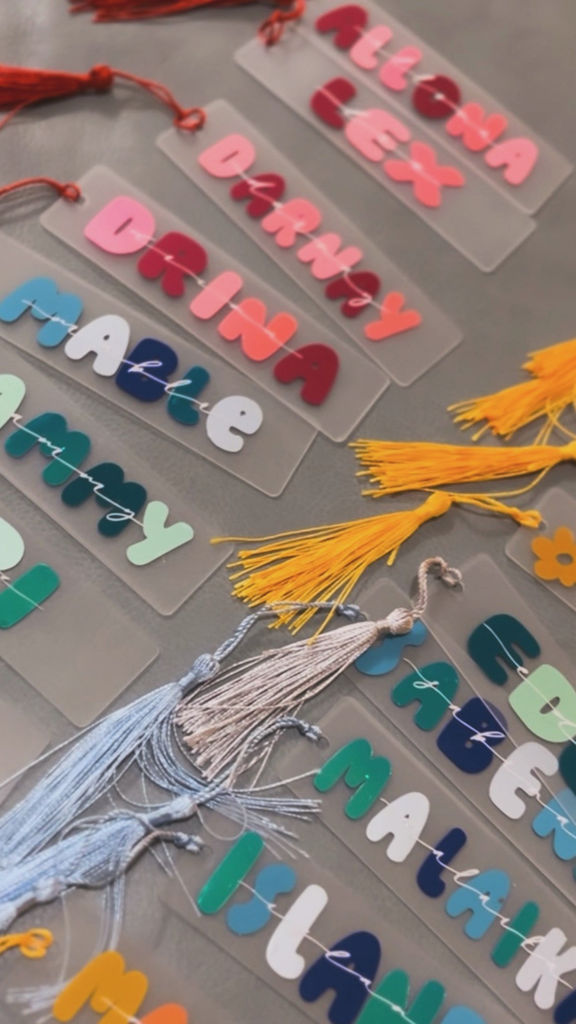 Custom Acrylic Bookmark