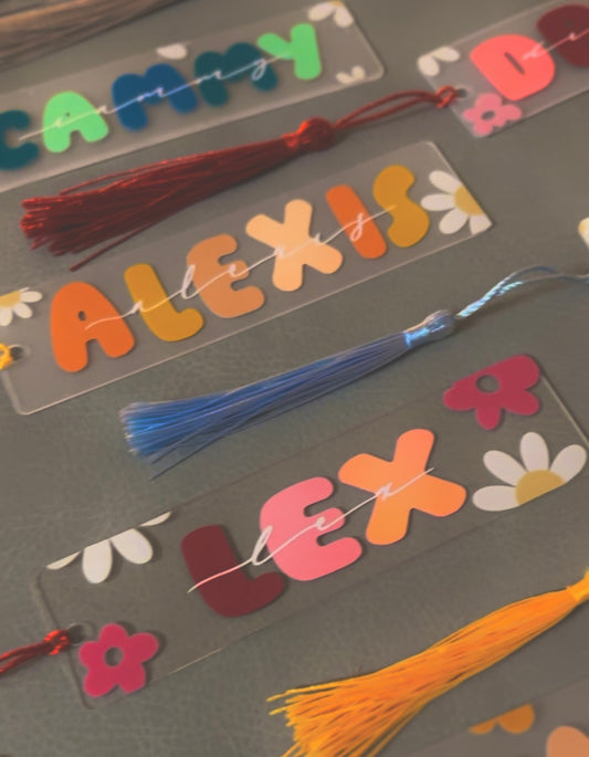 Custom Acrylic Bookmark